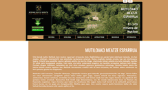 Desktop Screenshot of mutiloakomeatzaritza.com